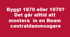 I renoveringstagen? Passa på och renovera en Beam centraldammsugare